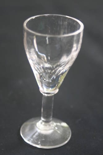 Verre liqueur pied ancien - a,