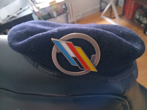Béret bleu marine brigade - béret, marine,brigade