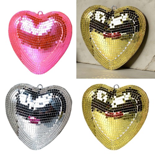 Boule disco forme cœur - boule,