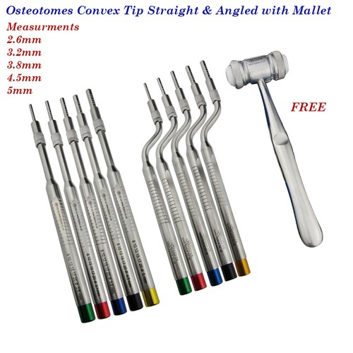 Osteotomes sinus décalé - osteotomes,