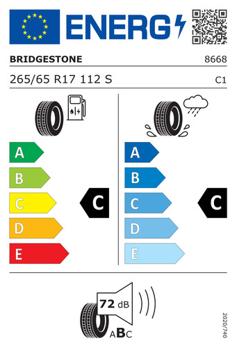 Bridgestone dueler 693 iii - dueler, a/t