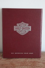 Collection Nuancier Concessionnaire  HARLEY DAVIDSON 2011   - Très bon Etat