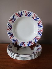 6 Assiettes Creuses 22,5 cm