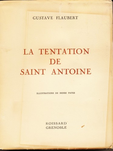 Gustave flaubert tentation - flaubert,