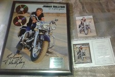 EPREUVE ARTISTE 50 EX NON COMMERCIALE JOHNNY HALLYDAY DOUBLE DISQUE DE PLATINE