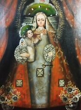 PEINTURE DE CUZQUEÑA. VIERGE