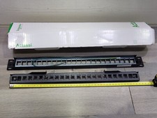 Actassi panneau de brassage 19p - 1U - pour 24 connecteurs RJ45 STP  VDIG017241B
