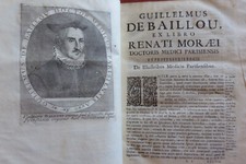 Guillaume de Baillou OPERA OMNIA MEDICA Tomes I/II en 1 vol. (Venise 1734-1735)