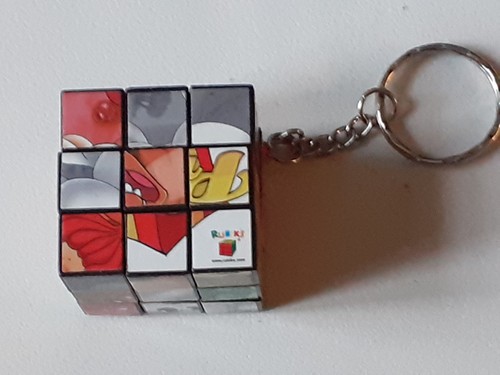 Porte clés mini - rubik's, cube