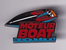 RARE PINS PIN'S .. TV RADIO PRESSE MAGAZINE JOURNAL BATEAU MOTEUR BOAT N°1 ~GC