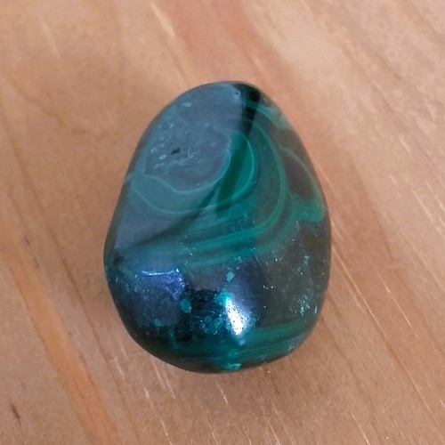 Pierre roulée malachite - roulée,
