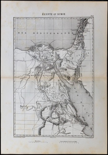 1880 carte l égypte - carte, de