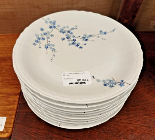 Assiettes plates decor - assiettes,