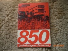 GUIDE  USAGE ET  ENTRETIEN