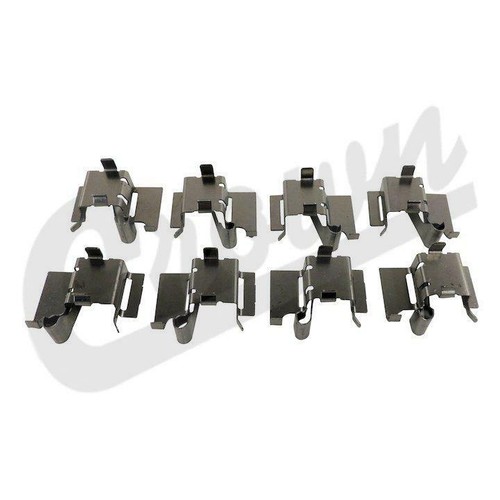 Brake pad spring kit - kit, (front)