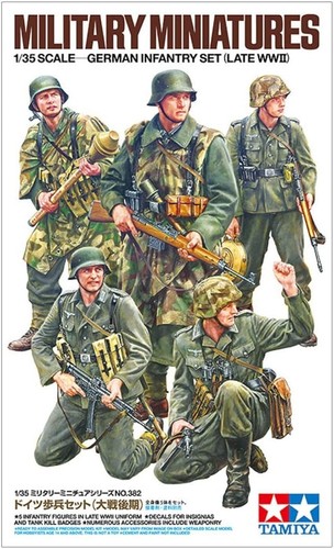 Tamiya 35382 set infanterie - tamiya, d'infanterie