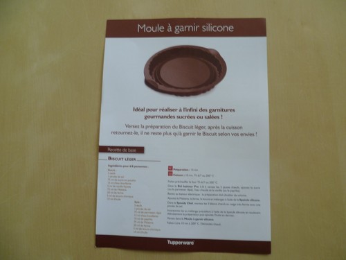 Tupperware neuve fiche du - tupperware,