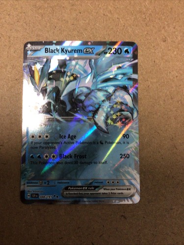 Pokémon tcg black kyurem - kyurem, ex