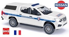 Nissan Navara pick-up (D23 - 2014) Police Municipale - Busch - Echelle 1/87 - Ho