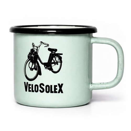 Mini mug émaillé velo solex - émaillé,