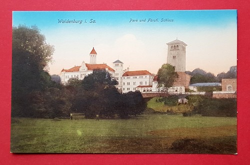 Postcard waldenburg sa - in,
