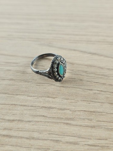 Bague ancienne argent - bague,