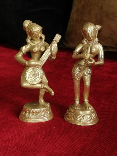 Paire statuette ancienne - paire, de