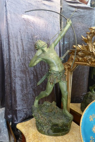 Bronze art déco emile - bronze,