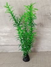 Plante Plastique Verte 20/22 cm pour Aquarium ou Vivarium - Poisson  (1550)