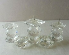 Bougeoirs à 3 bougies, en