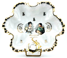 Coupelle Vide Poches NAPOLEON et JOSEPHINE - Porcelaine de luxe France