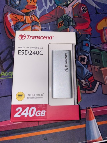 Transcend 240gb external - transcend, ssd