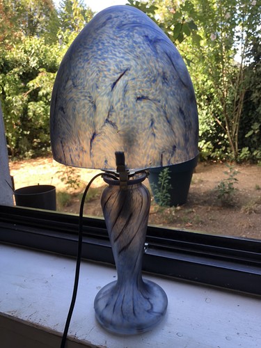 Magnifique lampe champignon - , en