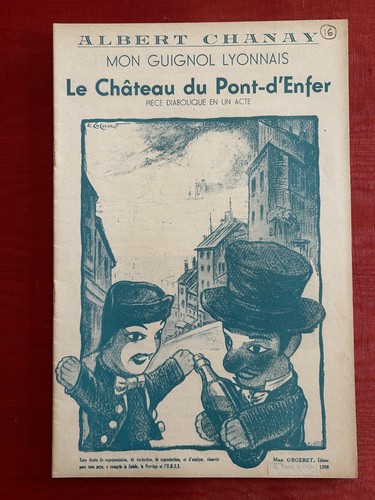 Mon guignol lyonnais - guignol,