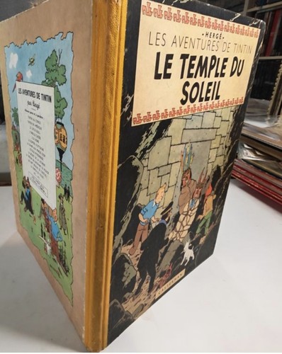 Tintin temple soleil - tintin,