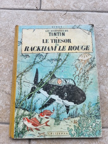 Tintin tresor de rackham - bd,
