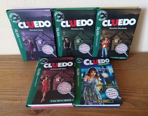 Lot livres cluedo la - 5,
