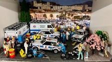 DIORAMA ASSISTANCE TALBO SAMBA Rallye Tour de Corse 1981 1/43