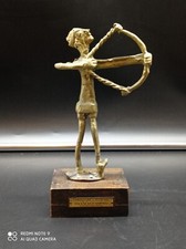 Sculpture Statue archer en BRONZE de Franco D'Aspro(1911-1995)fonderie Sardaigne
