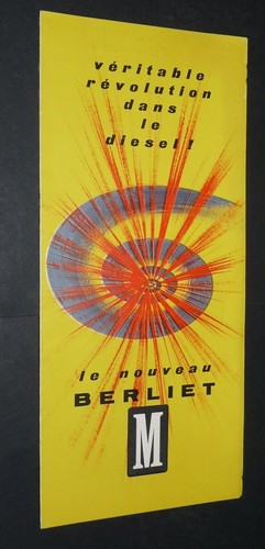 Brochure publicitaire 1958 - brochure,