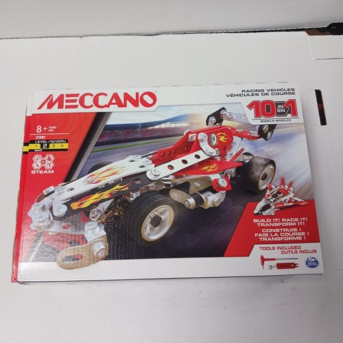 New meccano racing vehicles - new,