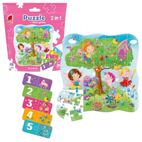 Puzzle fées dans un - en,