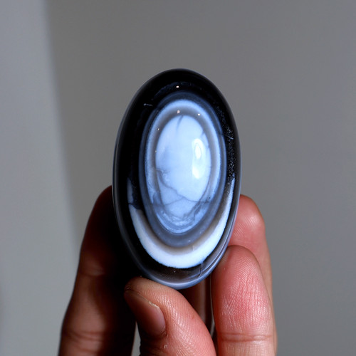 Opale bleue aux - , yeux