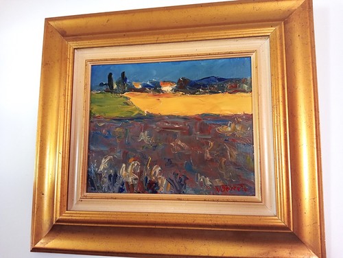 Tableau huile sur - huile, toile