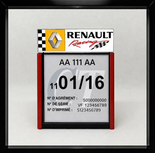 Porte vignette sticker - porte,