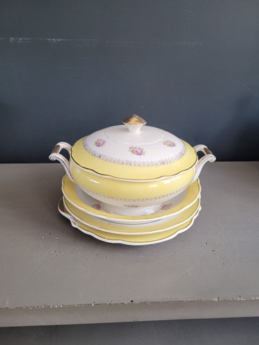 Soupière plats digoin et - plats,