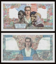 Billet France - 5000 Francs Empire français - 05-07-1945 - SUP+ - Fay : 47.33