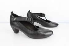 CORINE Escarpins Salomés cuir noir T 36 Très bon état