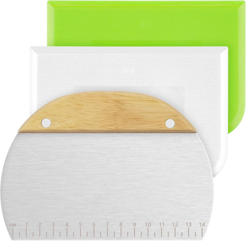 Coupe pâte boulangerie 3pcs - coupe,