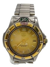 Lire [Exc] TAG HEUER Professional 995.406K Gold Quartz 38mm Montre Homme JAPON